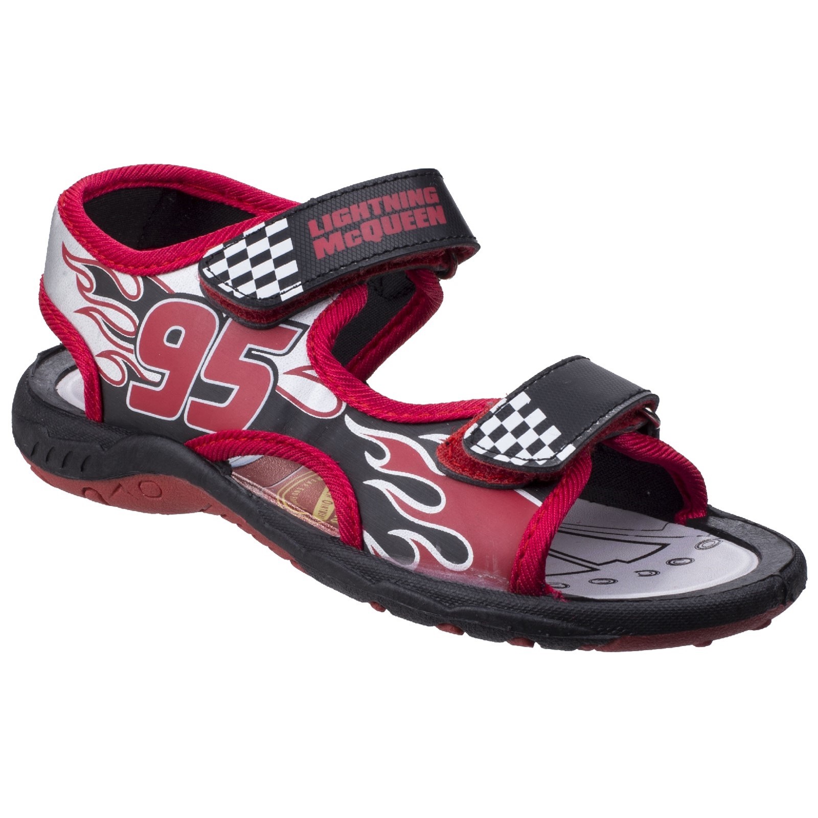 Leomil Kids Lightning McQueen Touch Fastening Sandal