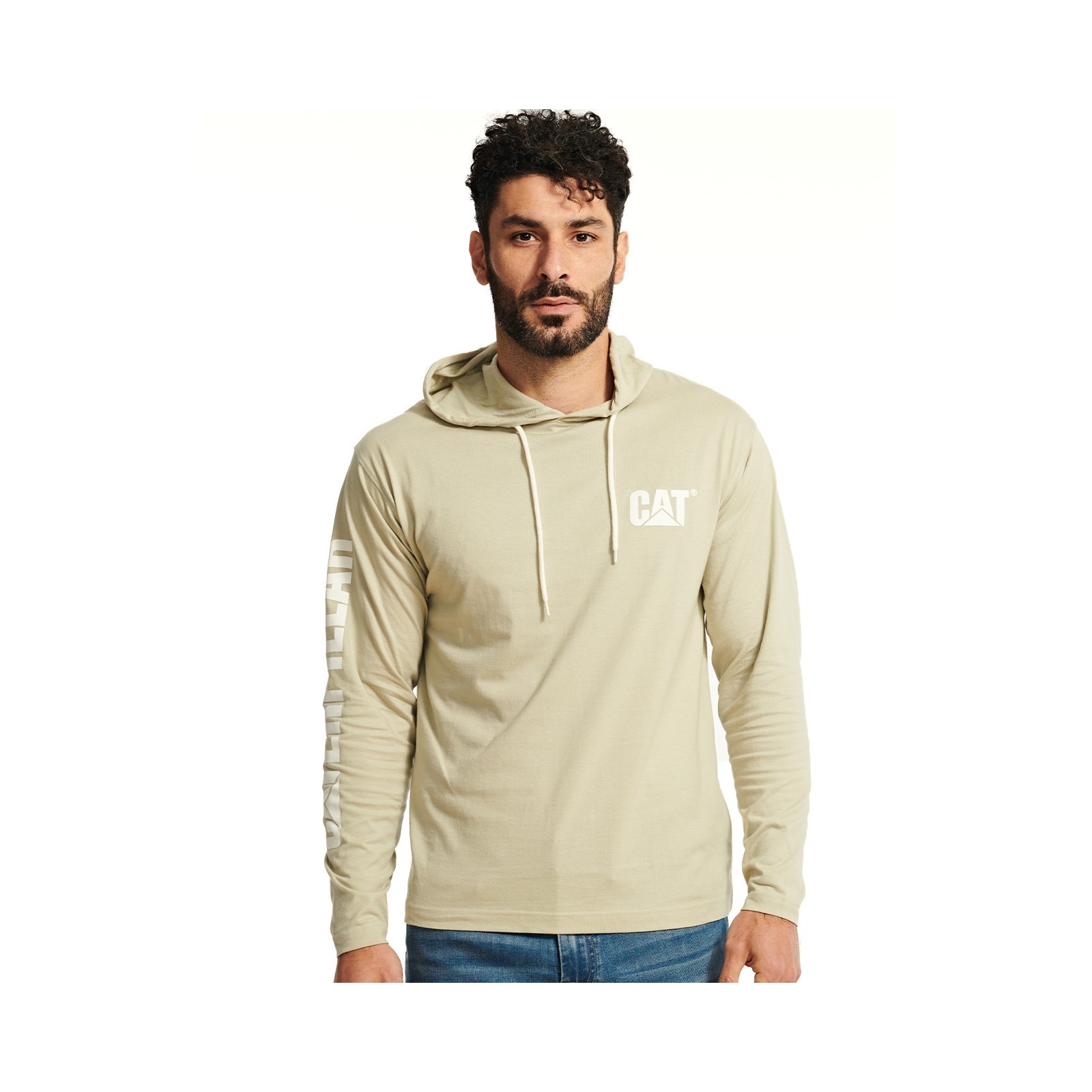 Hooded Long Sleeve Tee, front