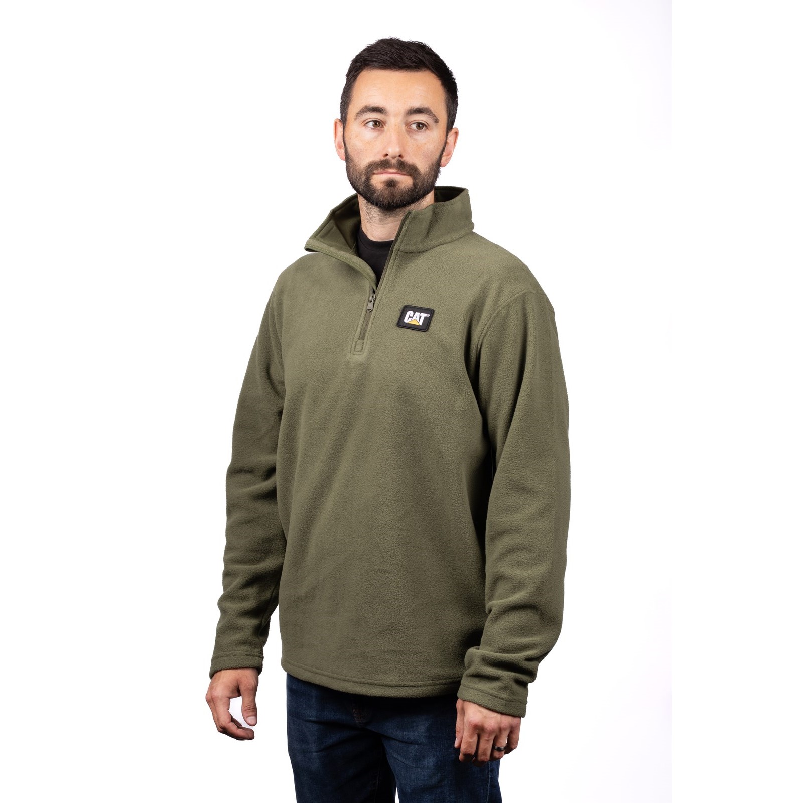 Cat Microfleece Quarter Zip