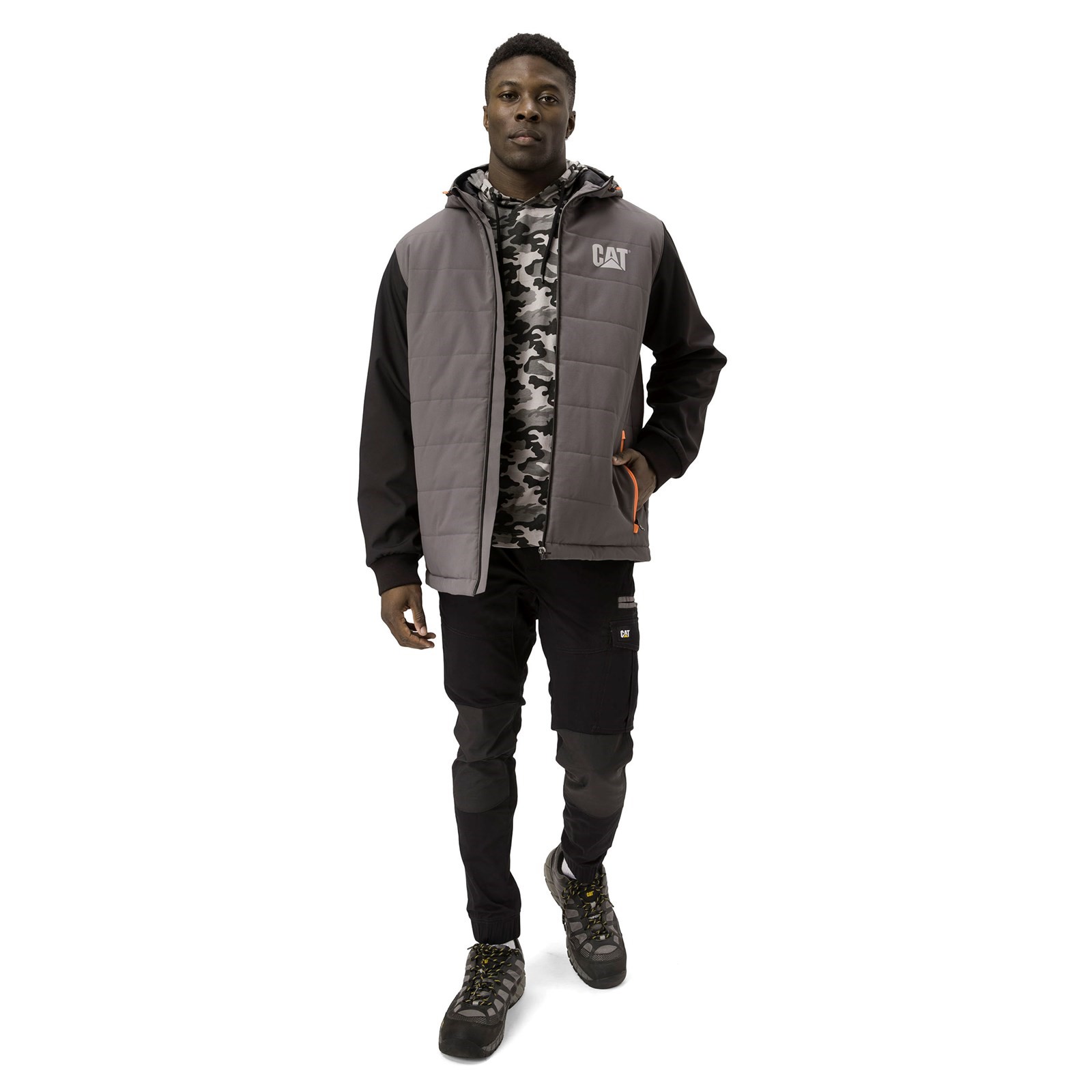 Tech Hybrid Jacket, front