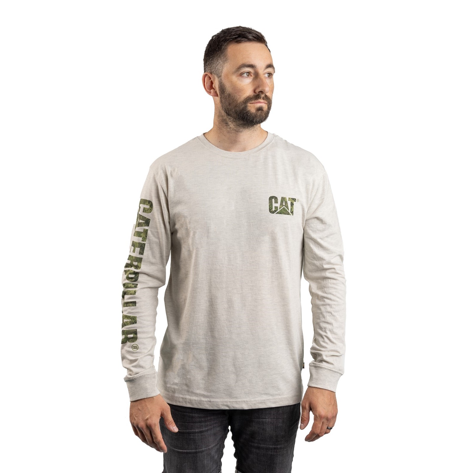 Trademark Banner Long Sleeve T-Shirt, front
