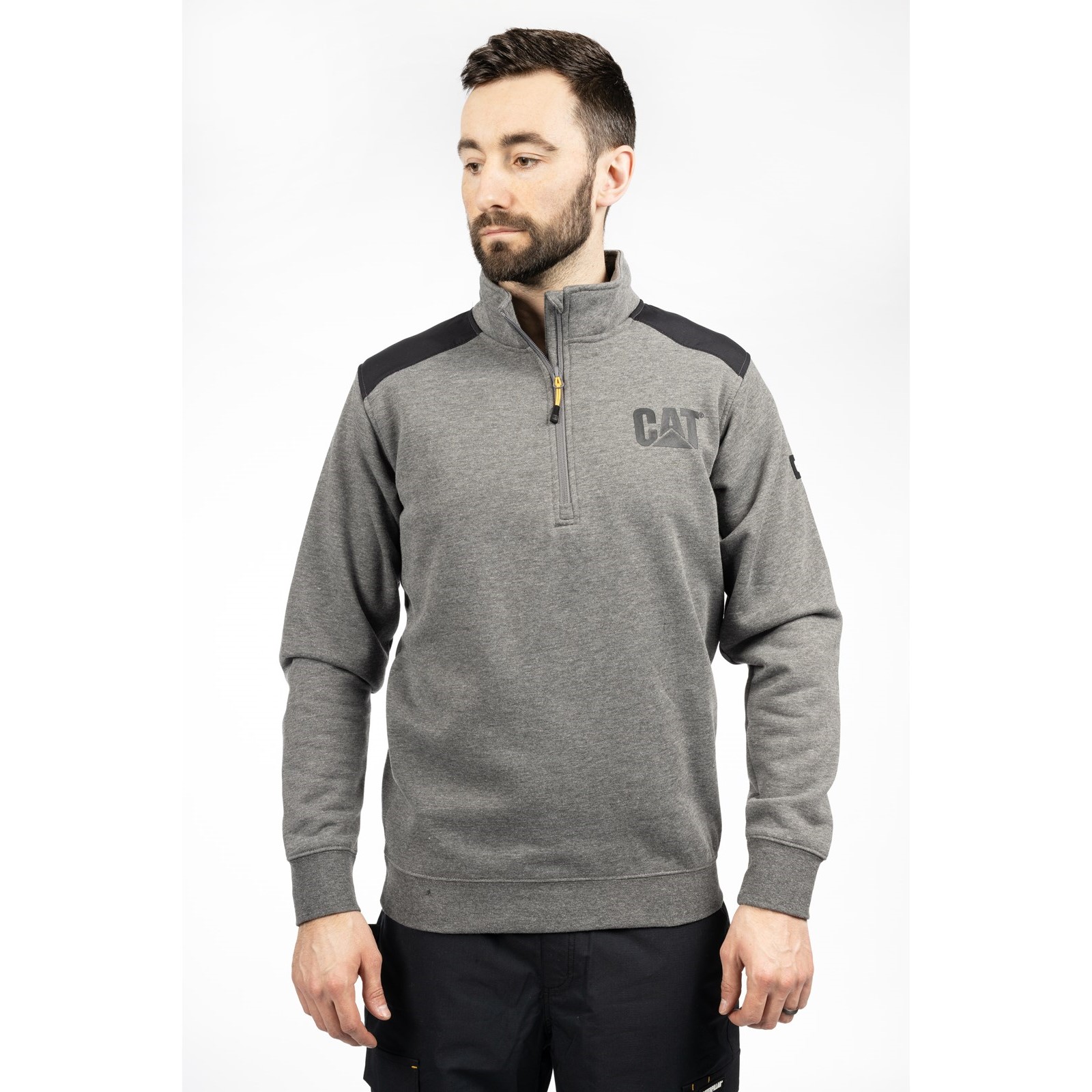 Essential 1/4 Zip Sweatshirt, front