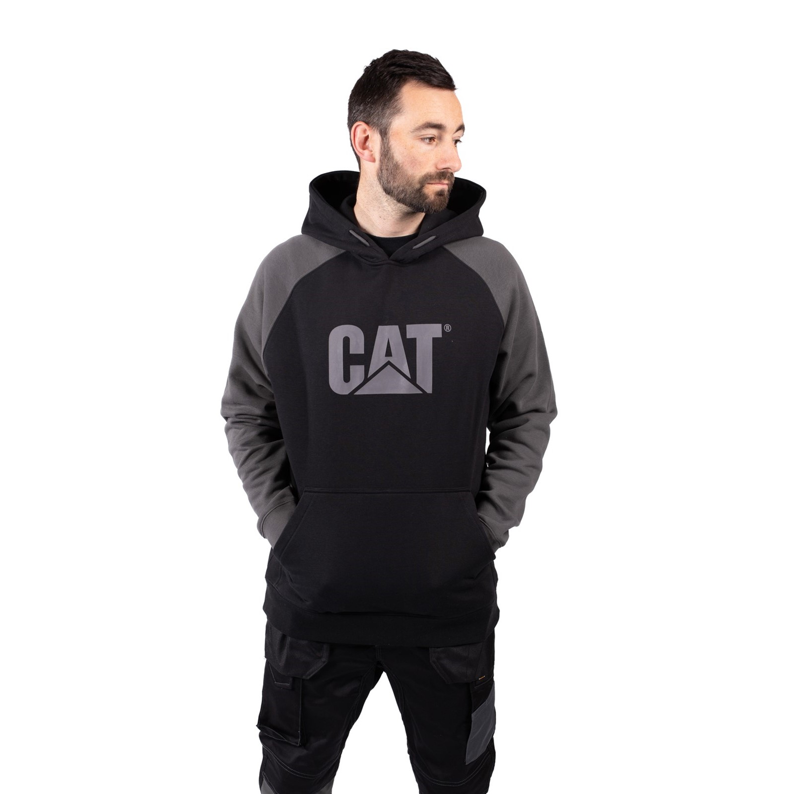 Raglan Hooded Sweatshirt, front