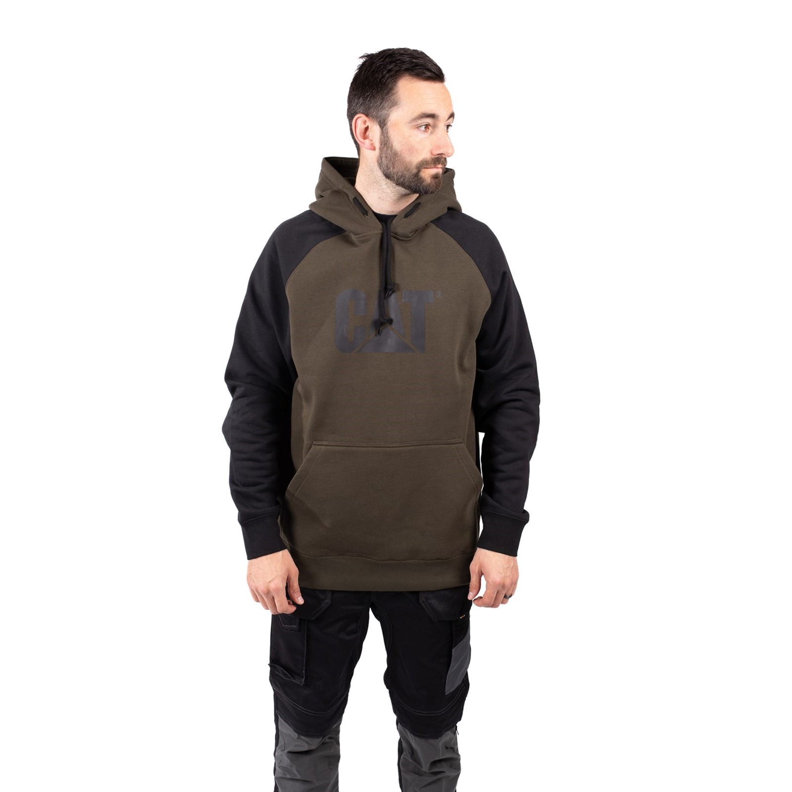 Raglan Hooded Sweatshirt, front
