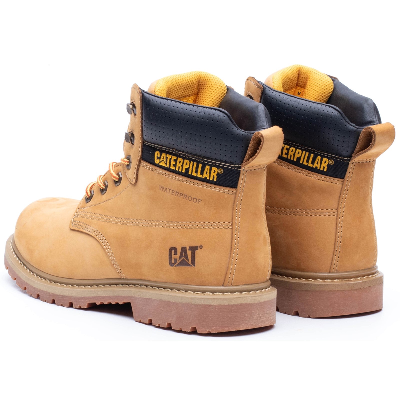 Caterpillar Silva Lace up Occupational Work Boot FO LG HRO SR worn