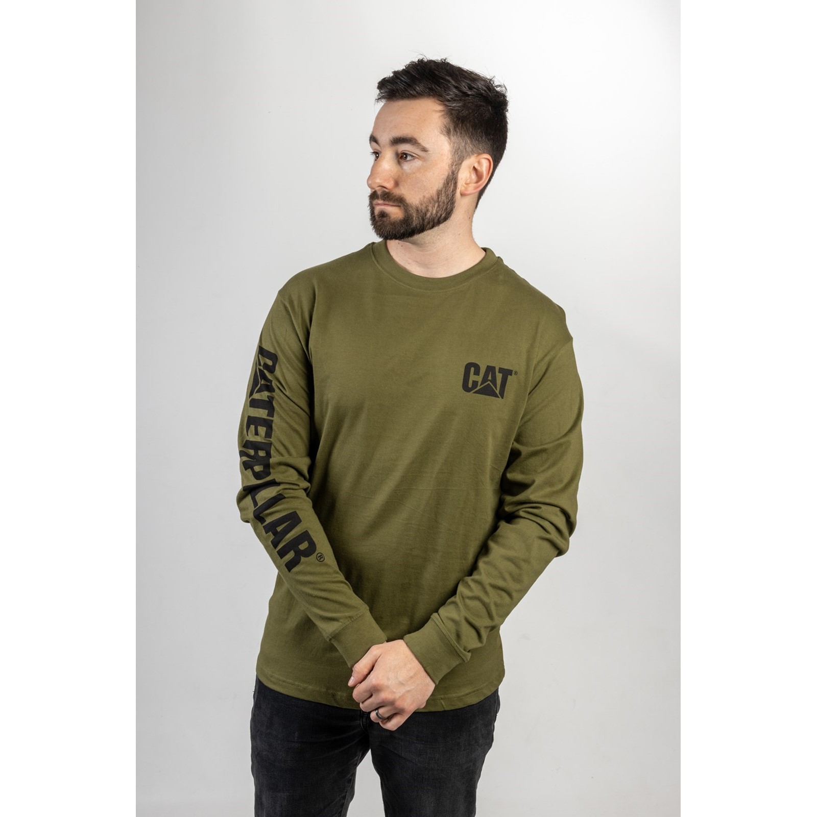 Trademark Banner Long Sleeve T-Shirt, front