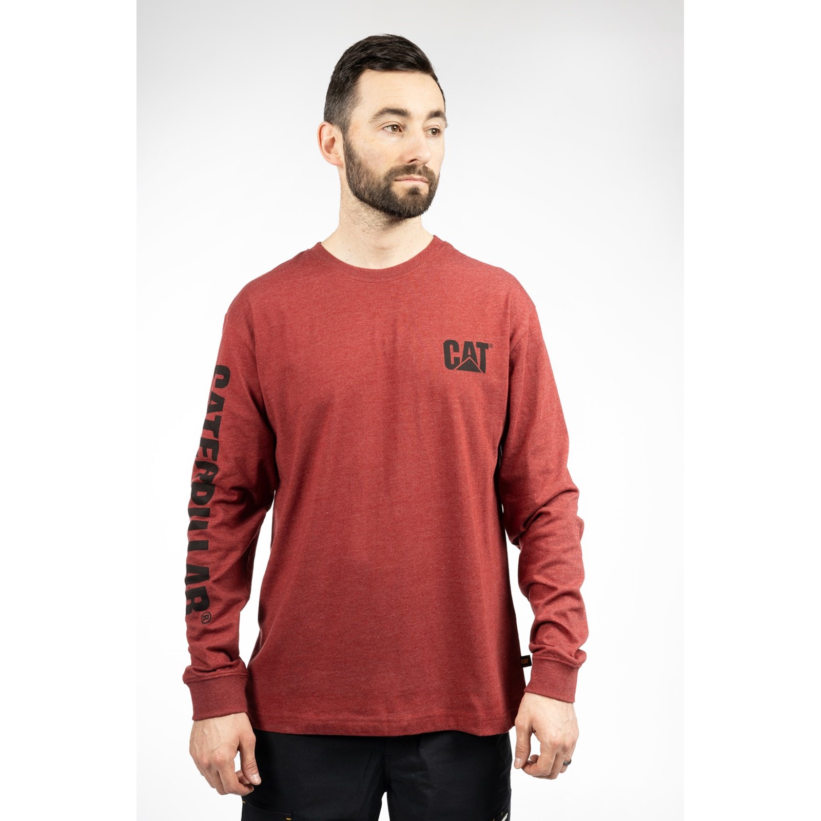 Trademark Banner Long Sleeve T-Shirt, front
