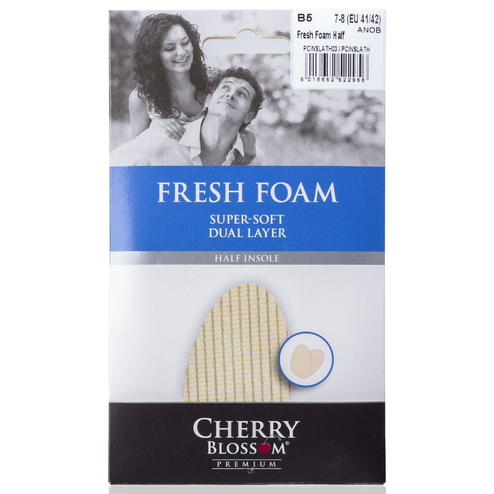 Cherry Blossom Fresh Foam Half Insole worn