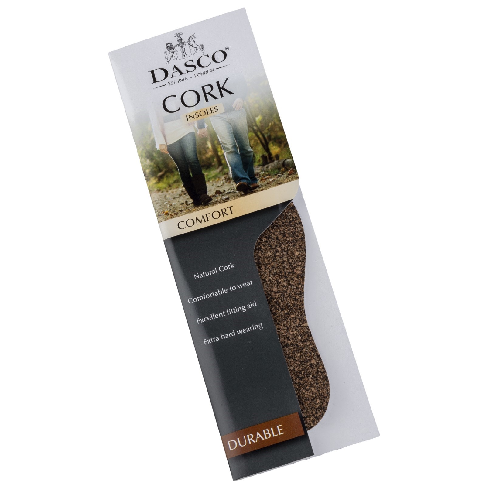 Dasco Cork Insole 6 Pack