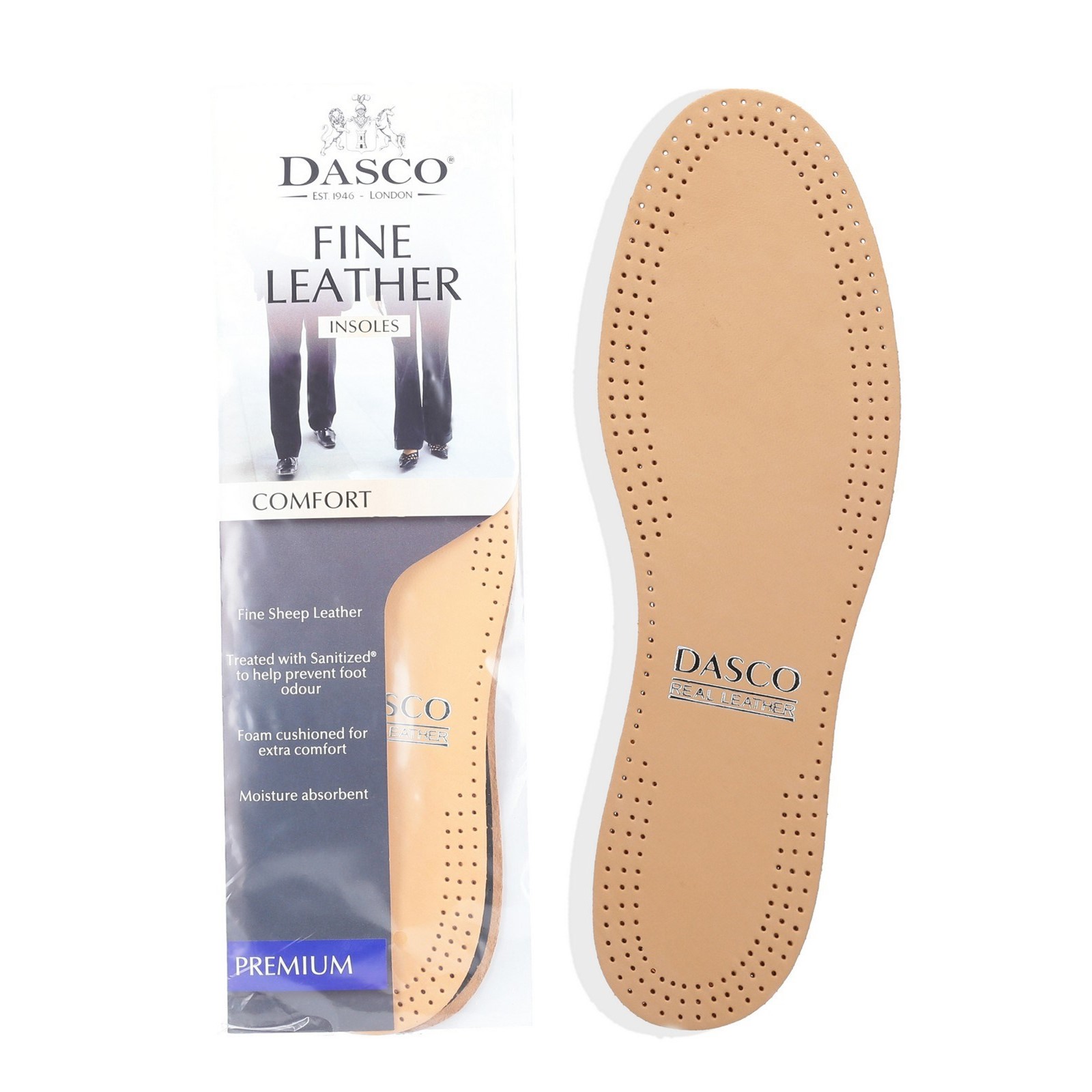 Dasco Leather Insole Ladies 6 Pack