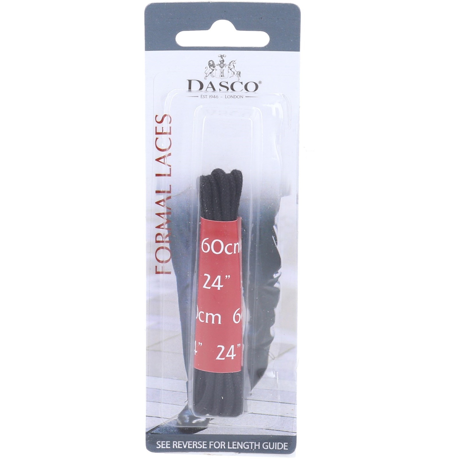60cm Round Shoe Lace, front