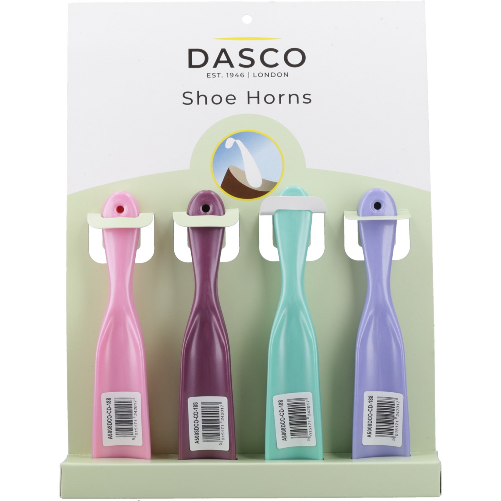 Dasco 8" Shoe Horn 12 Pack