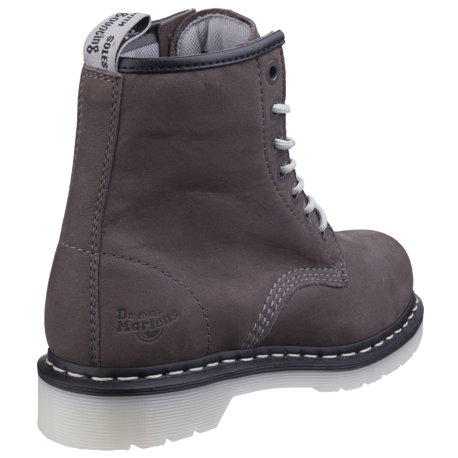 Dr Martens Maple Classic Steel-Toe Work Boot E SRA worn