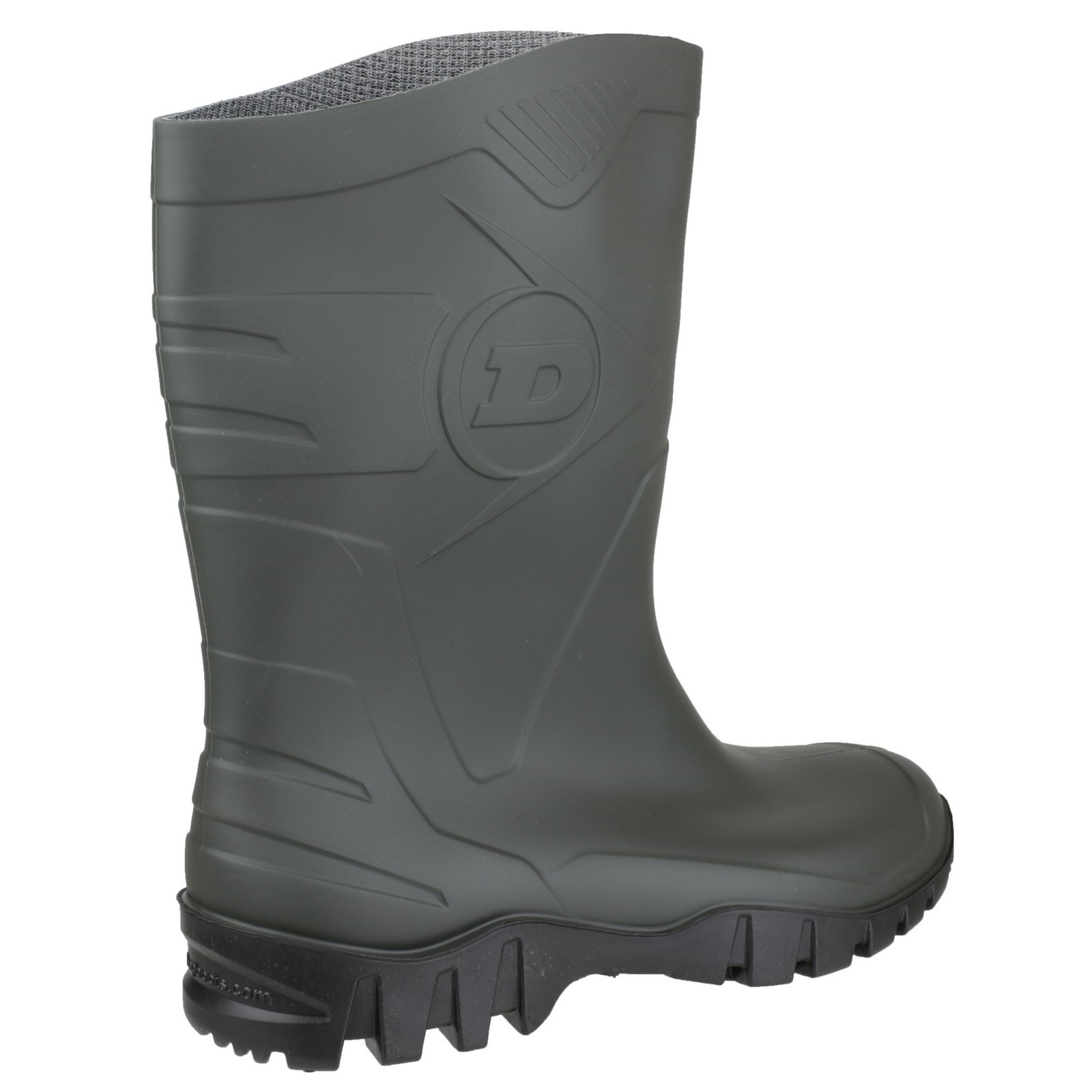 Dunlop Dee Calf Length Wellington worn
