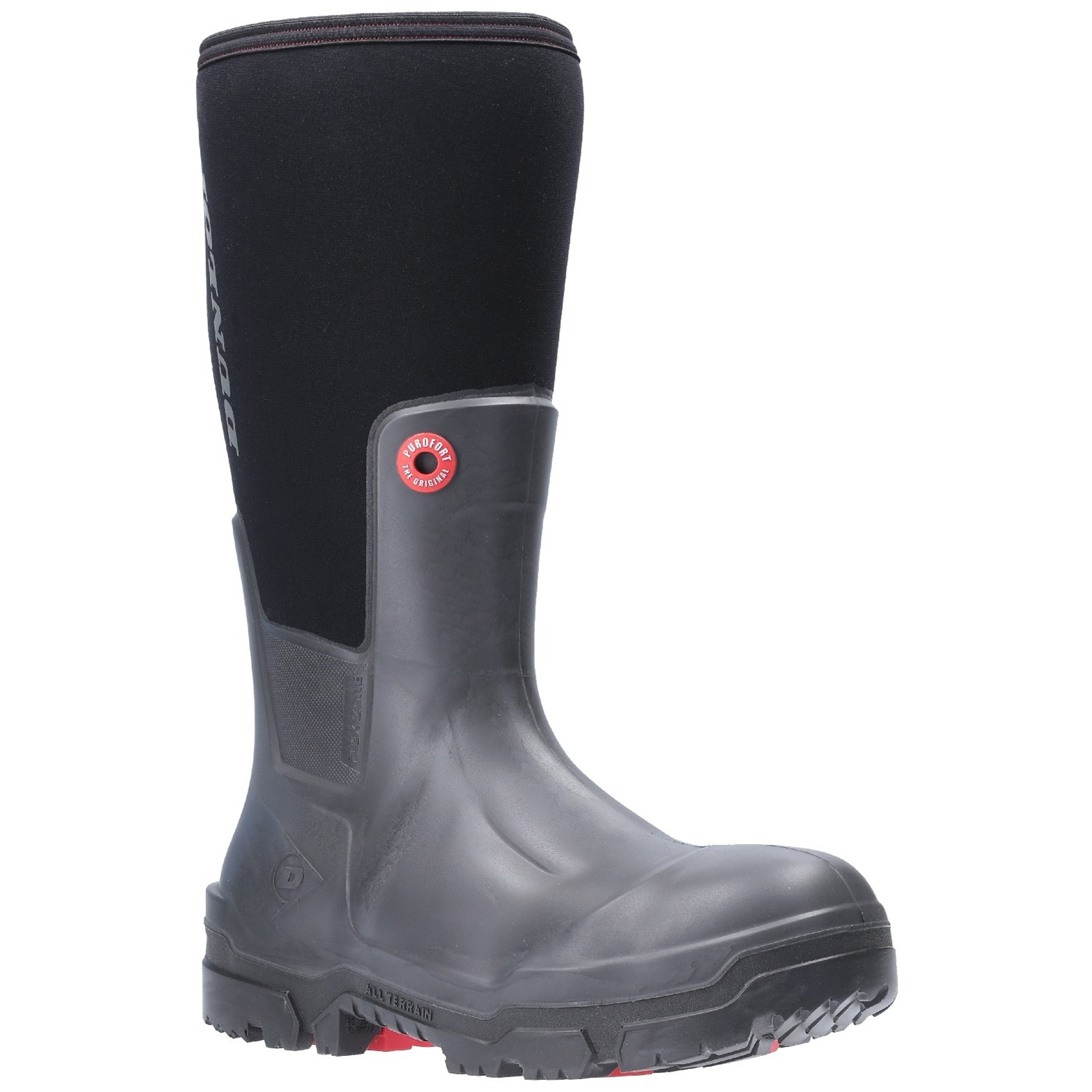 Dunlop Snugboot Pioneer Plain PU Breathable Lightweight Slip Snugfit