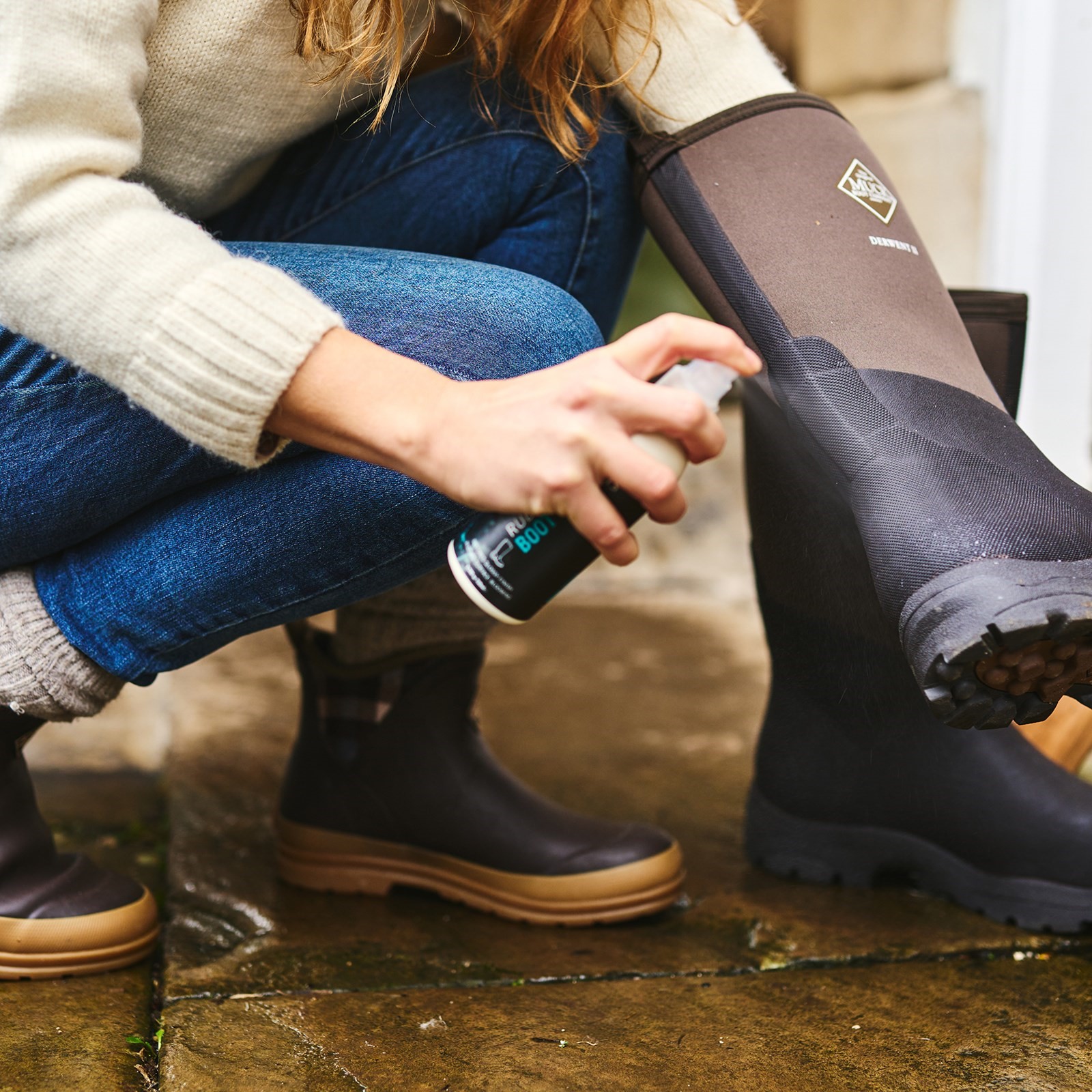 PCR Rubber Boot Care, detail