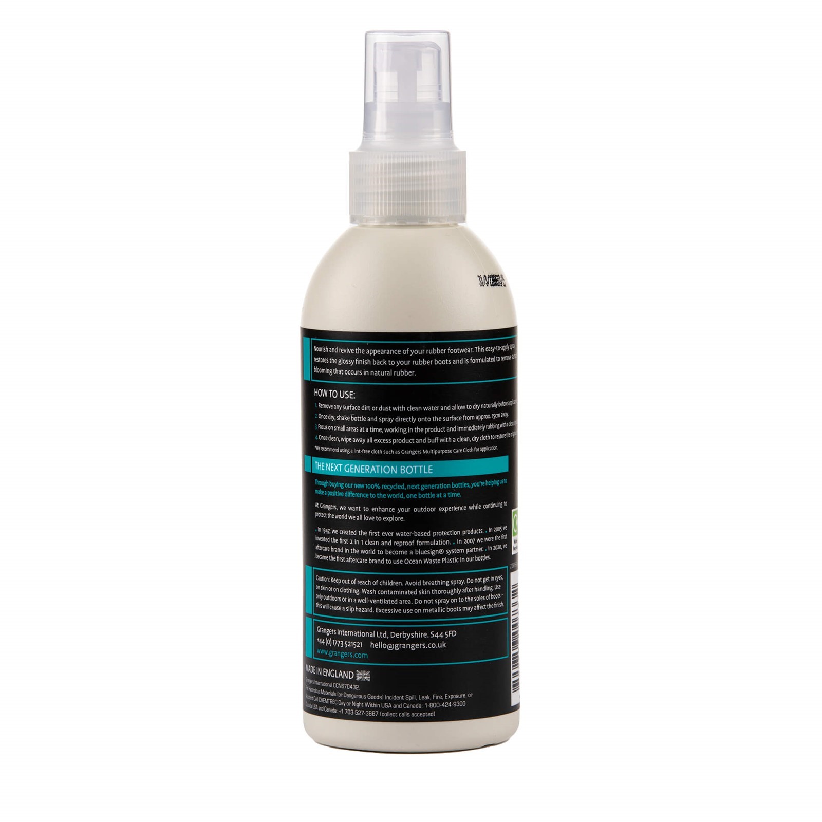 PCR Rubber Boot Care, detail