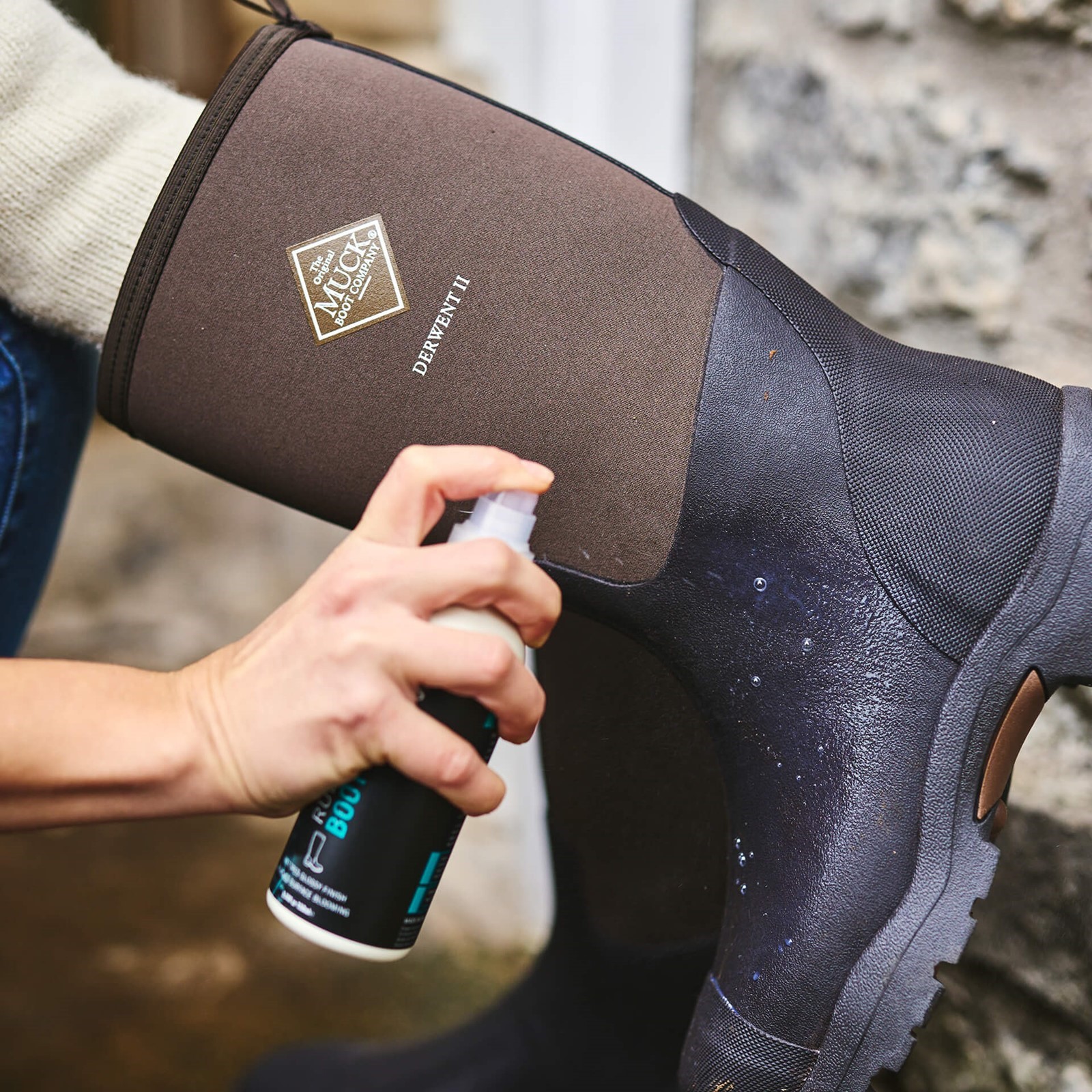 PCR Rubber Boot Care, detail