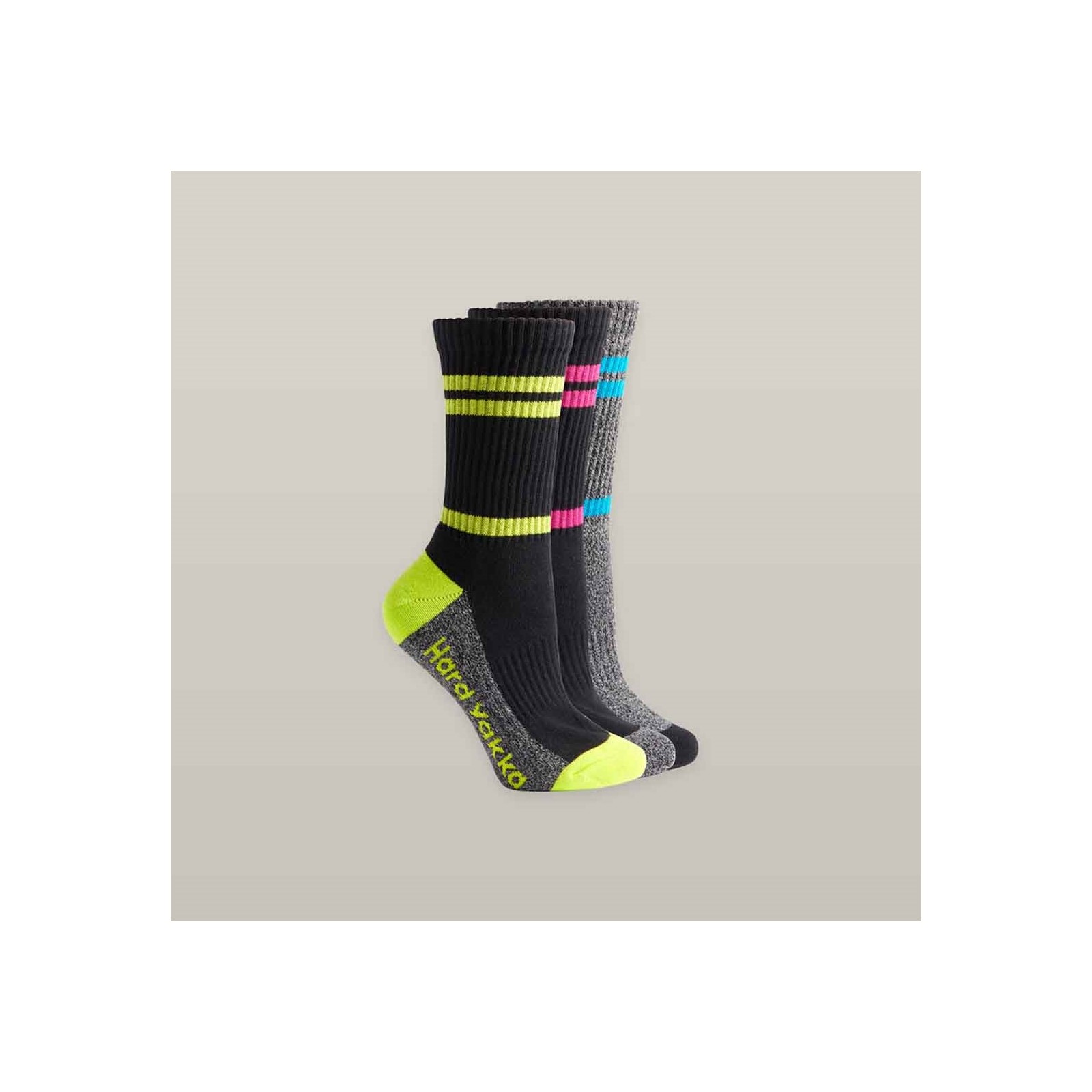 Crew 3 Pack Work Sock