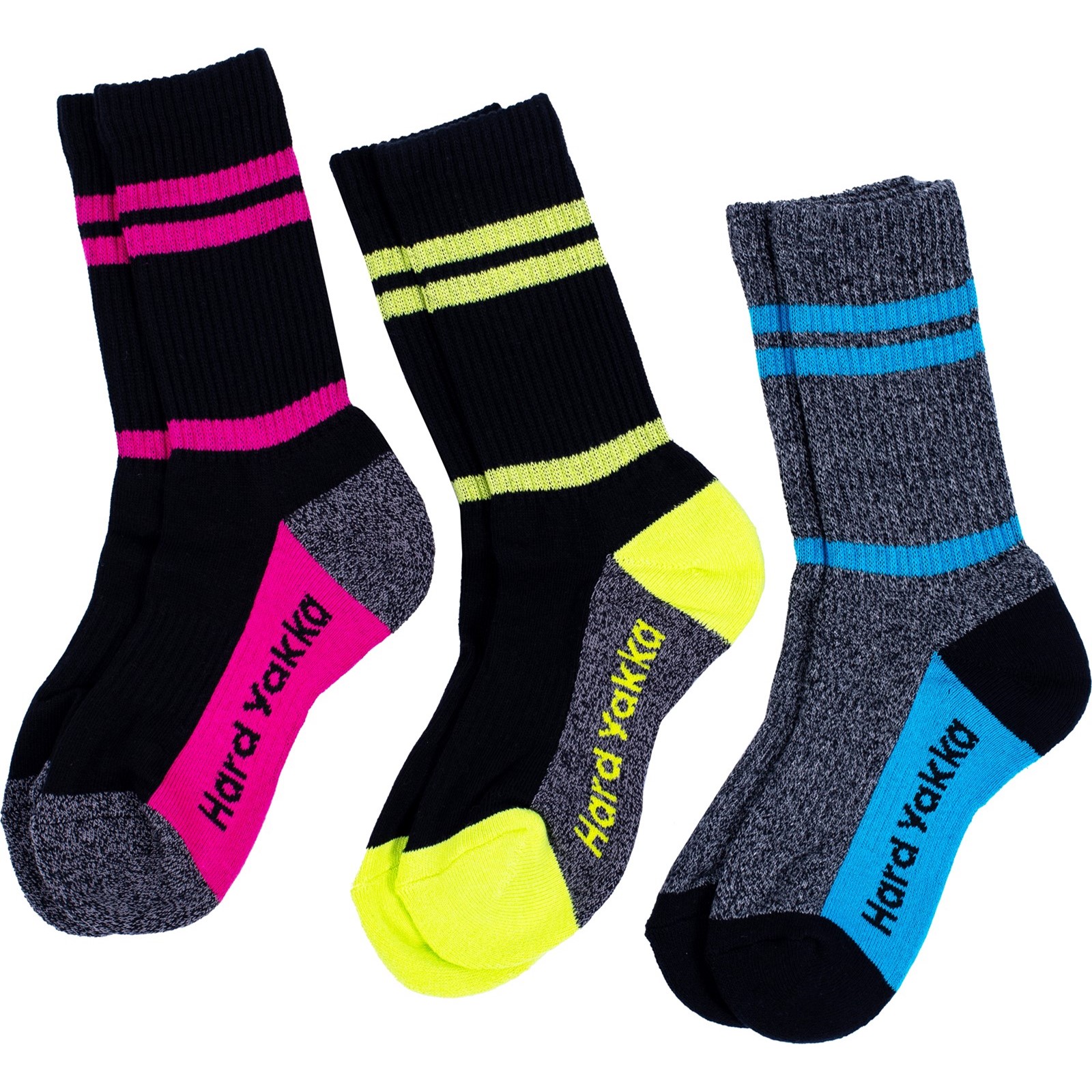 Crew 3 Pack Work Sock, detail