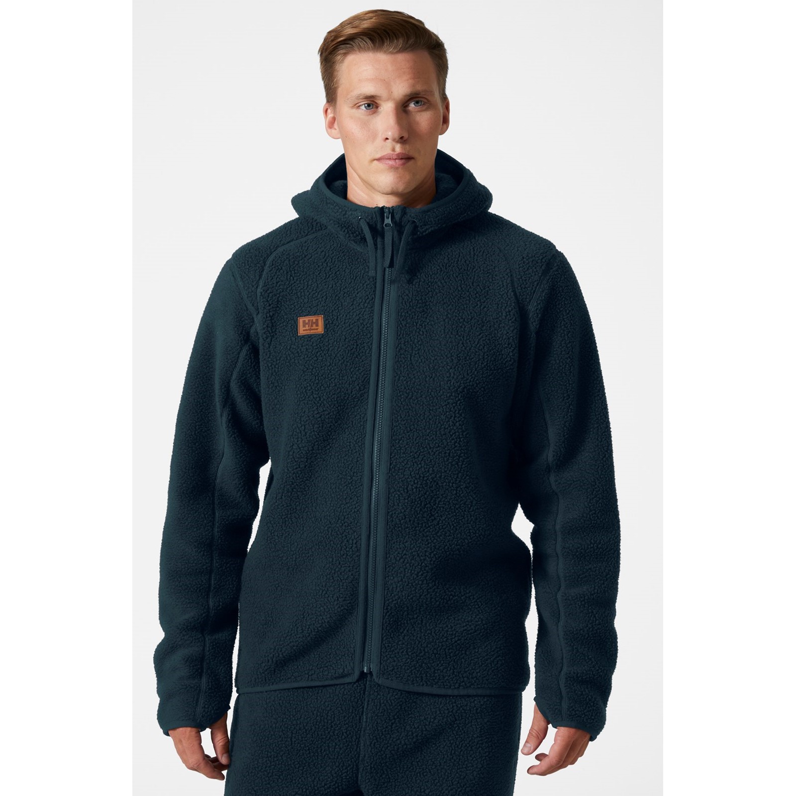 Heritage Pile Hoodie, front
