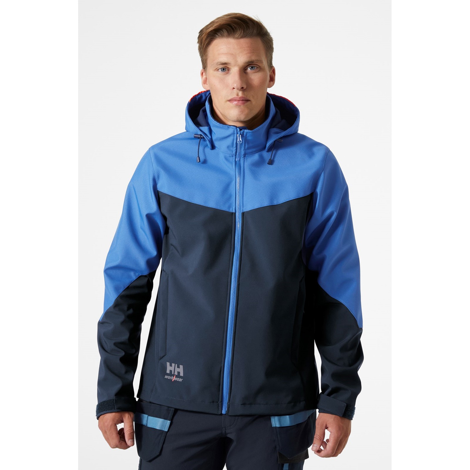 Oxford Hooded Softshell Jacket