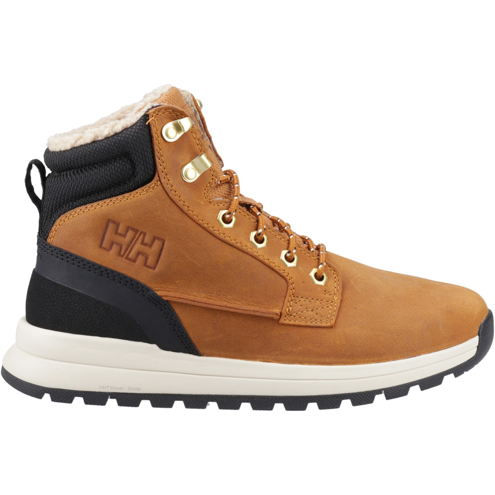 NEW HELLY HANSEN men\'s kelvin lx waterproof leather boots in new wheat Men main image 2