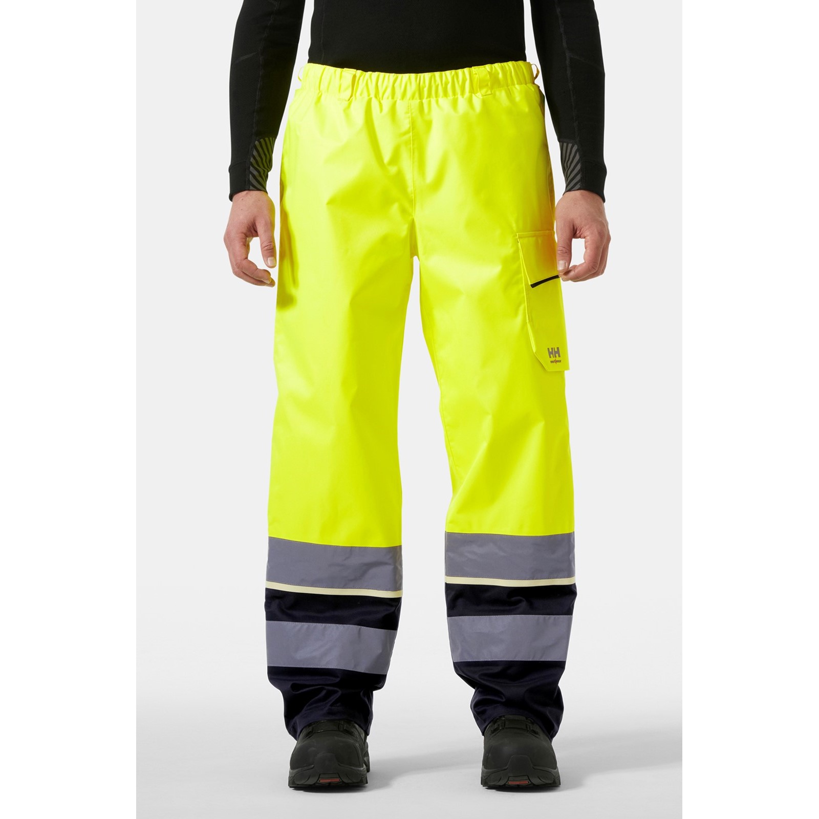 UC-ME Hi Vis Shell Trousers, front