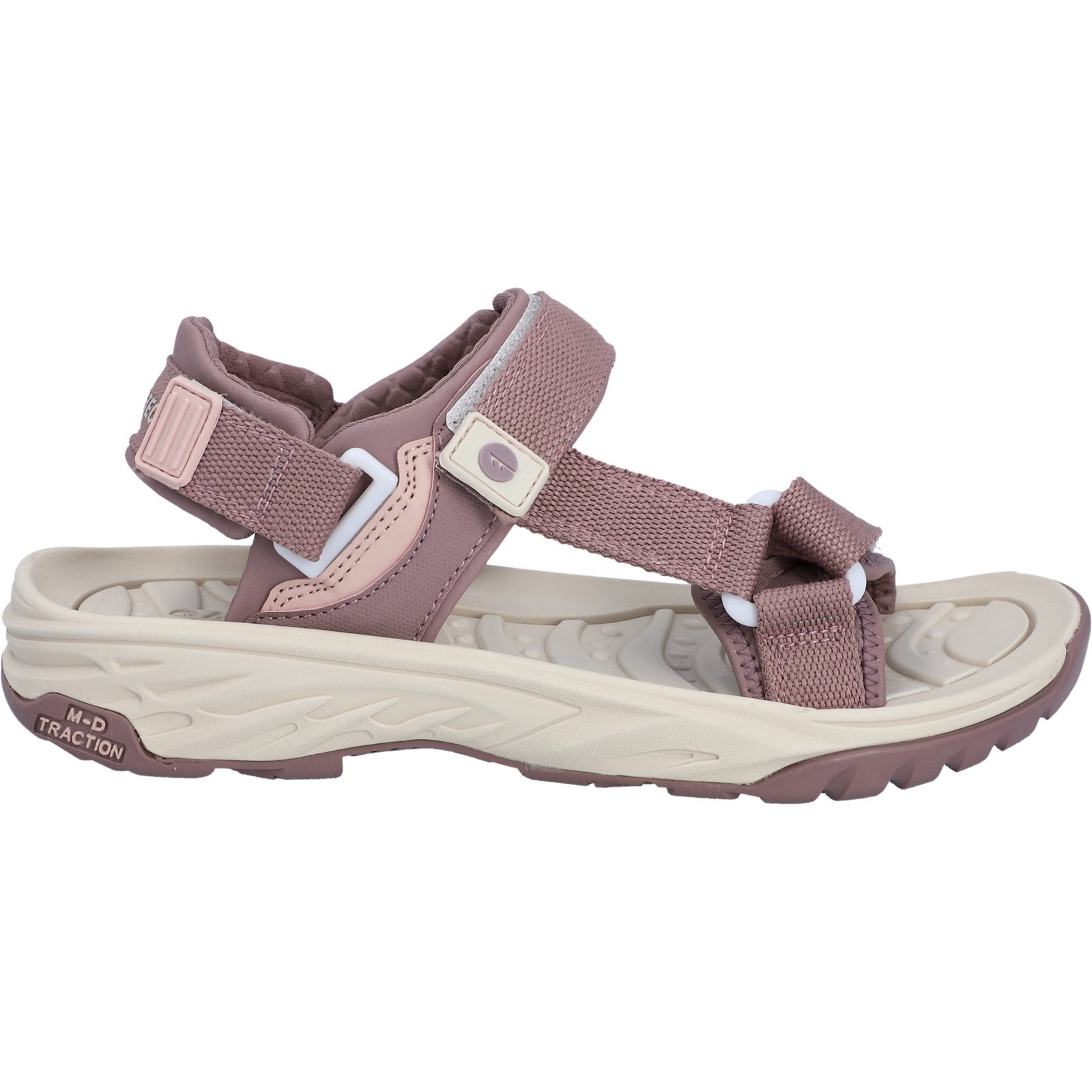 HI-TEC Ula Zattera Sandalo Donna Estivo 40938-76643 Touch Rose Chiusura Donna - Foto 14 di 16