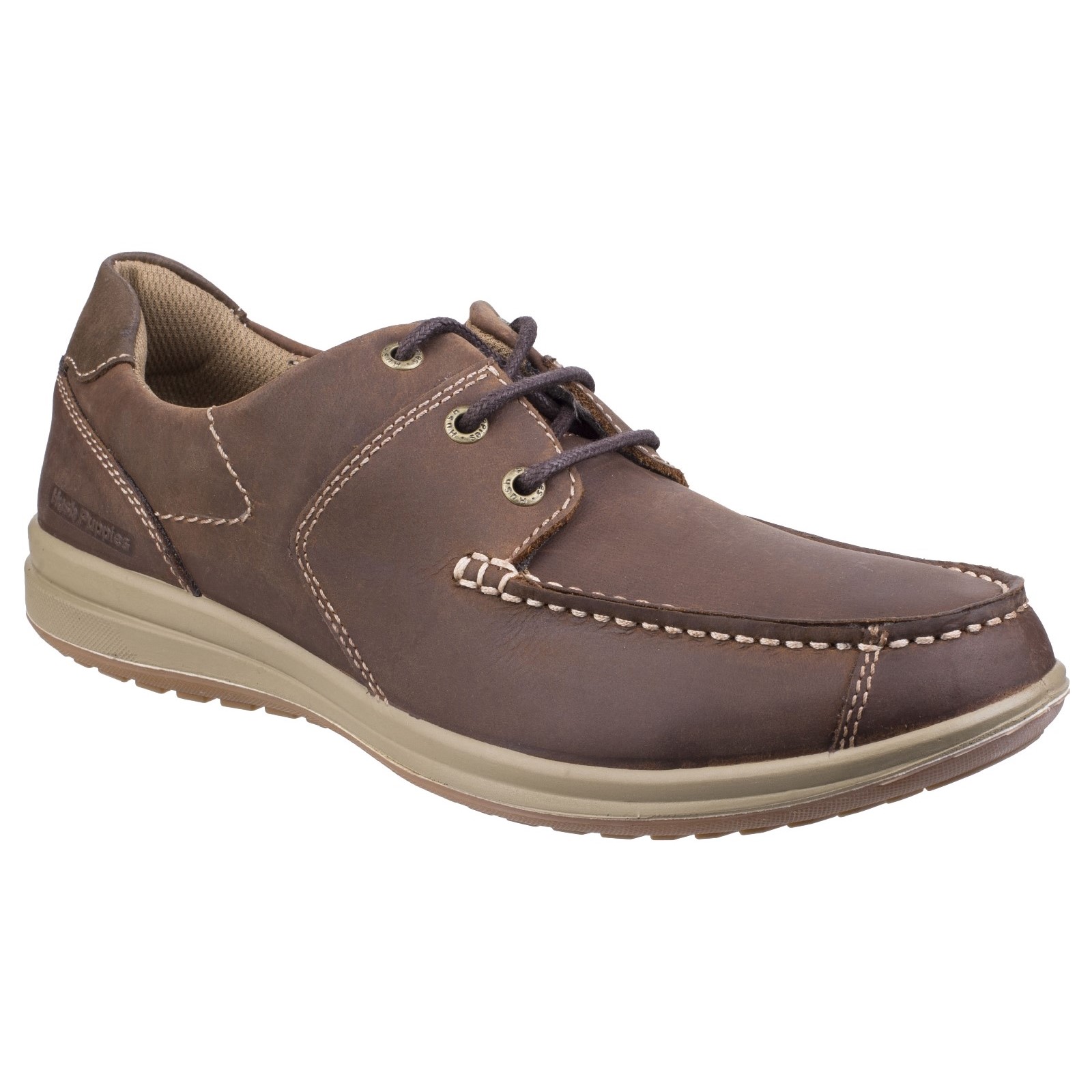 Hush Puppies Mens Runner Moccasin Lace Up zapatos Hush Puppies Mens Runner Moccasin Lace Up zapatos