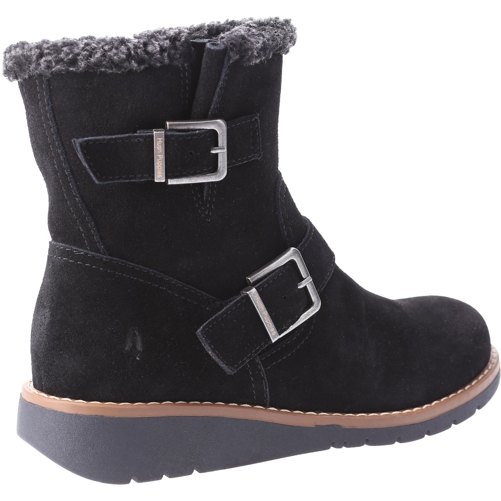 Hush Puppies LEXIE BOOT Ladies Ankle Boots Zip Inside - Picture 26 of 48