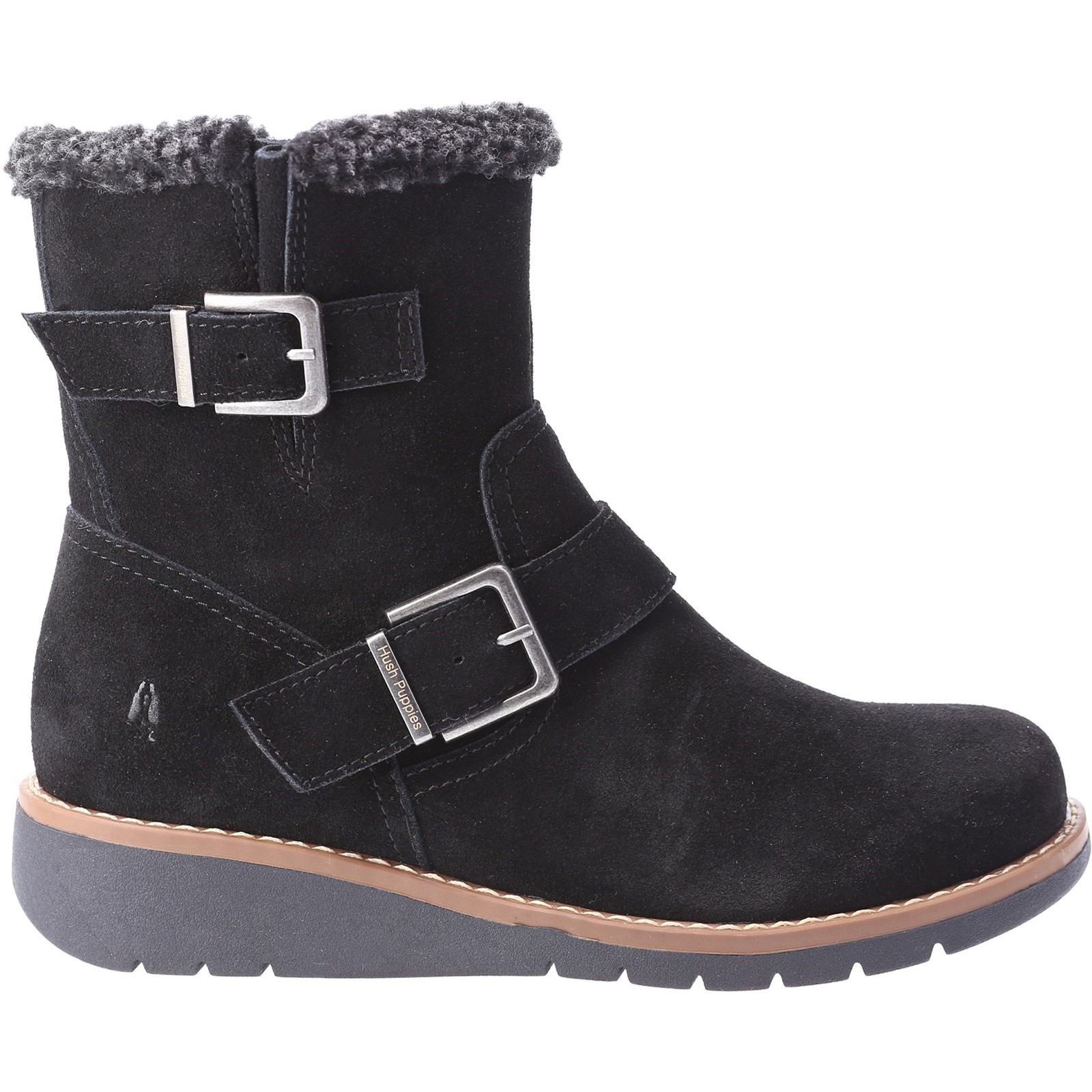 Hush Puppies LEXIE BOOT Ladies Ankle Boots Zip Inside - Picture 28 of 48