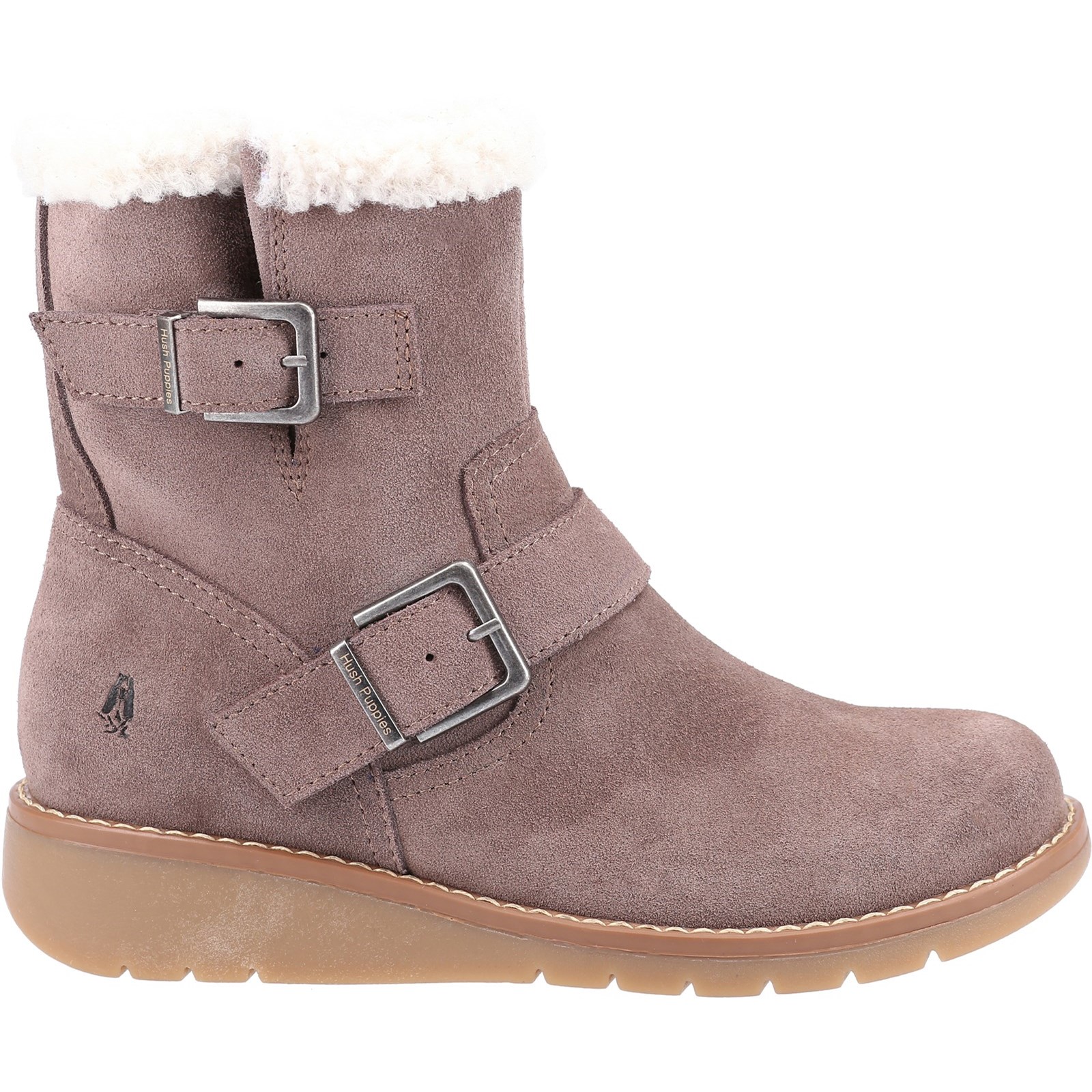 Hush Puppies LEXIE BOOT Ladies Ankle Boots Zip Inside - Picture 48 of 48