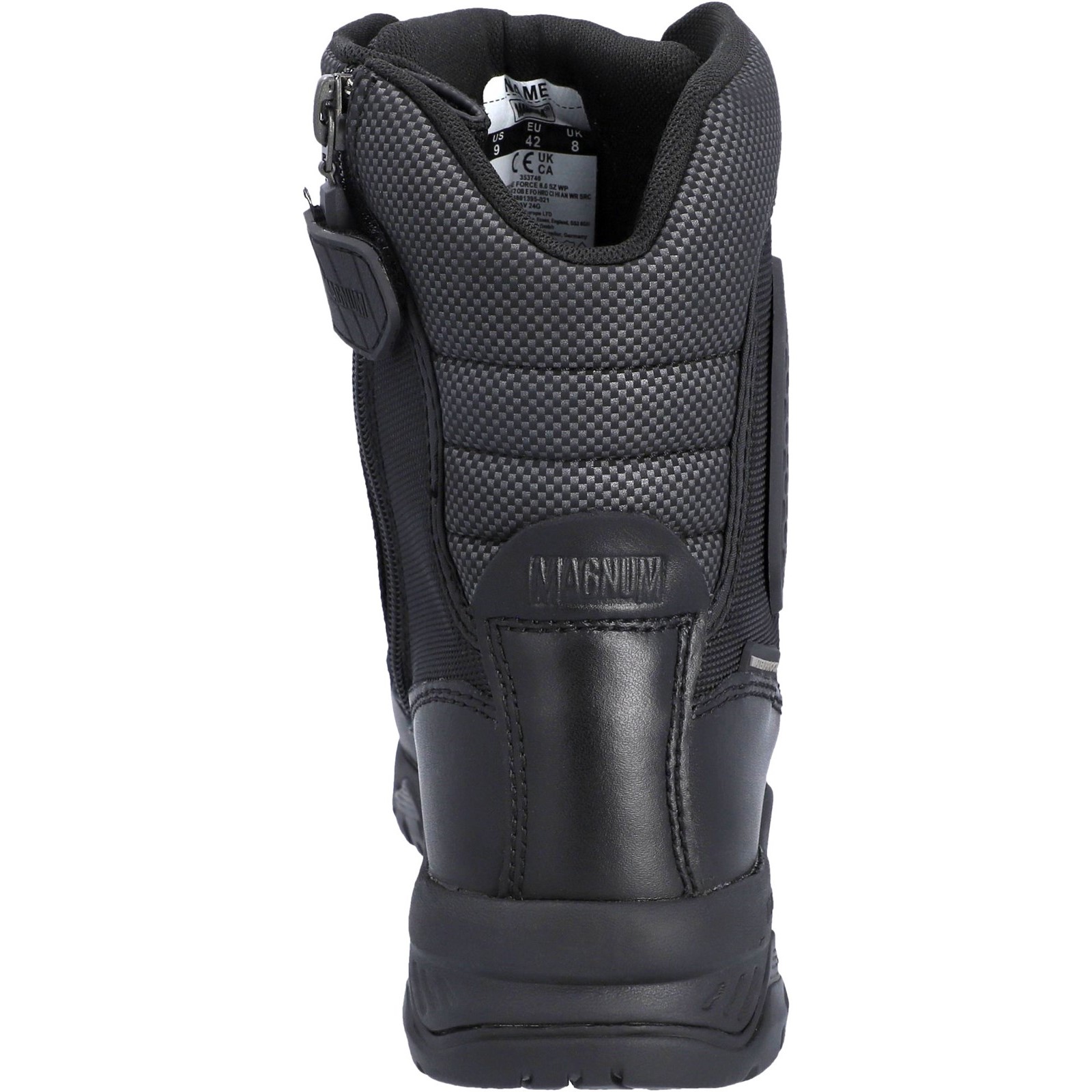 Magnum Strike Force 8.0 Side-Zip WP Uniform Boot E FO HRO CI HI AN WR SRC worn
