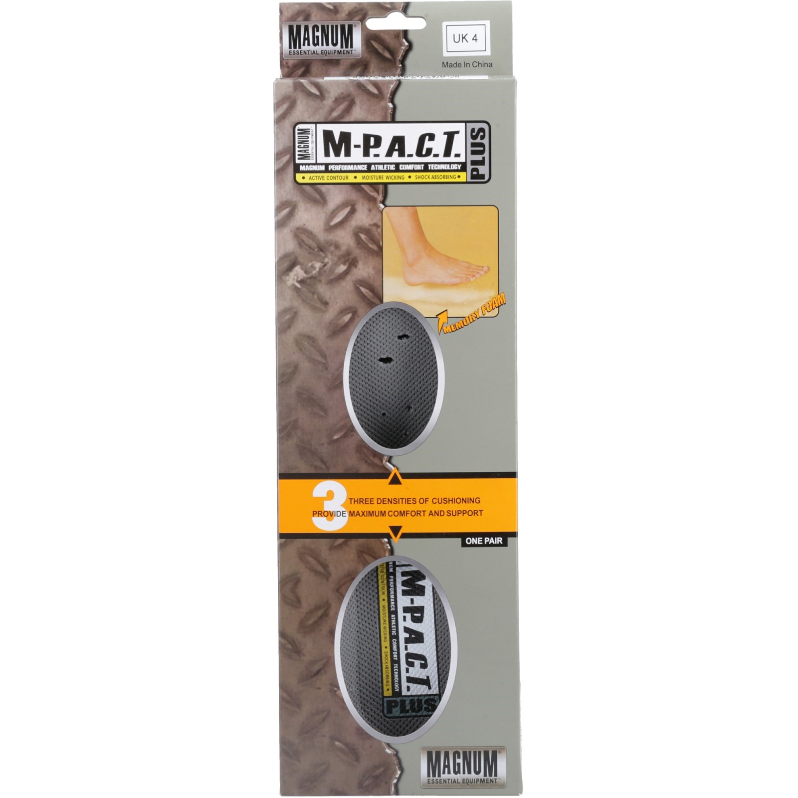 Magnum MPACT Comfort Insoles worn