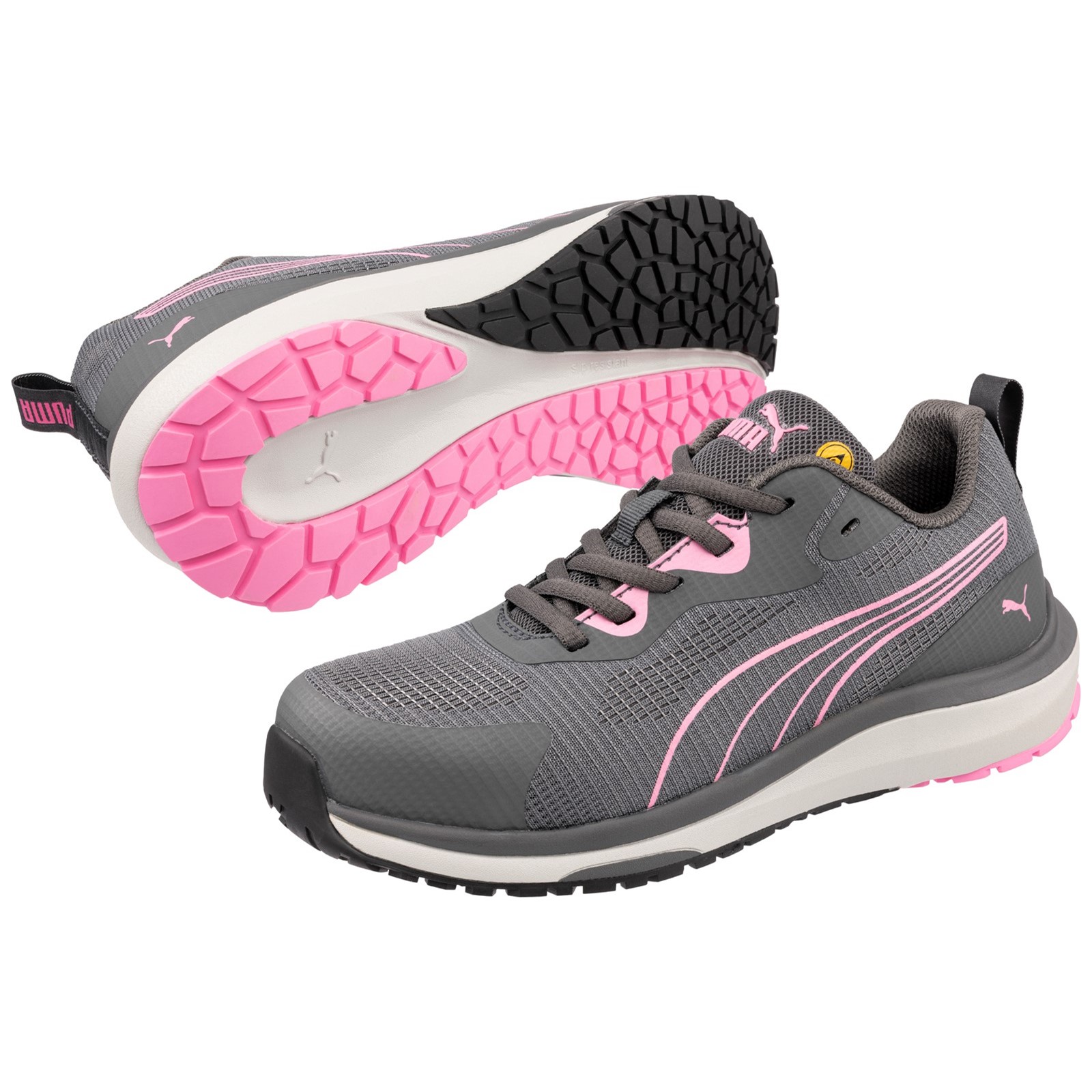 Puma Safety Celerity Knit Womens Low worn
