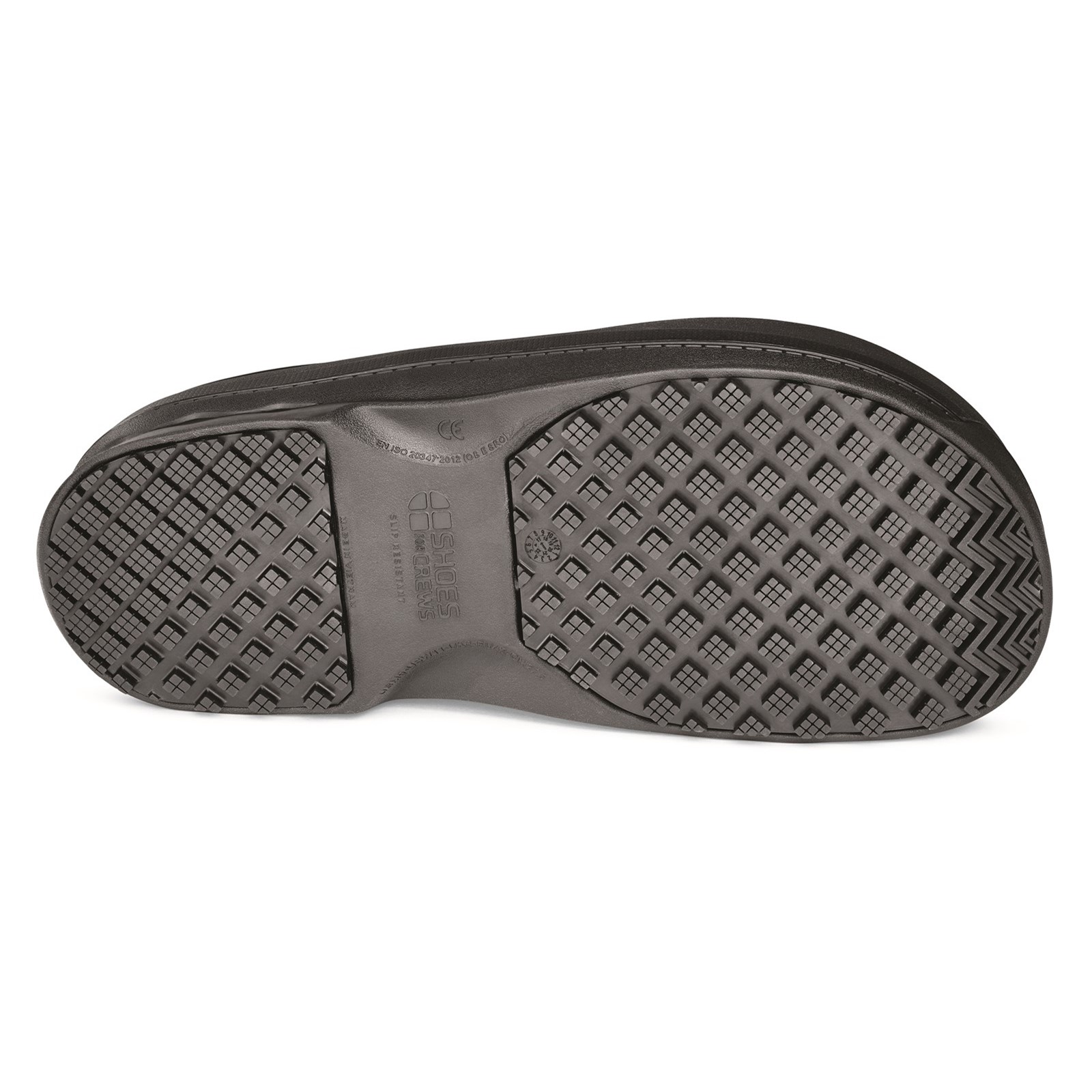 Shoes For Crews Radium Slip Resistant Clog E SRC worn