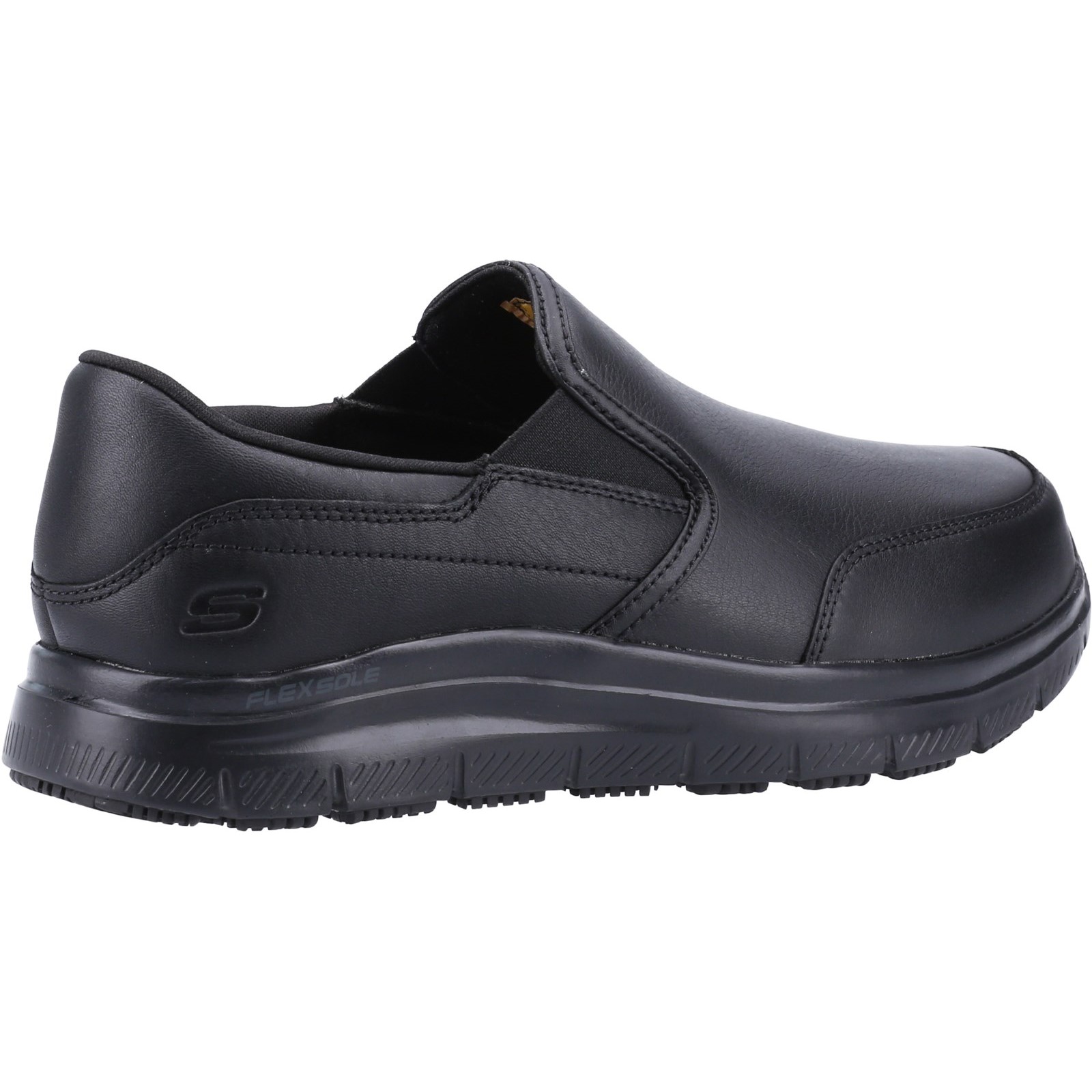 Skechers Workwear Bronwood Wide Slip Resistant Occupational Shoe FO SRC worn