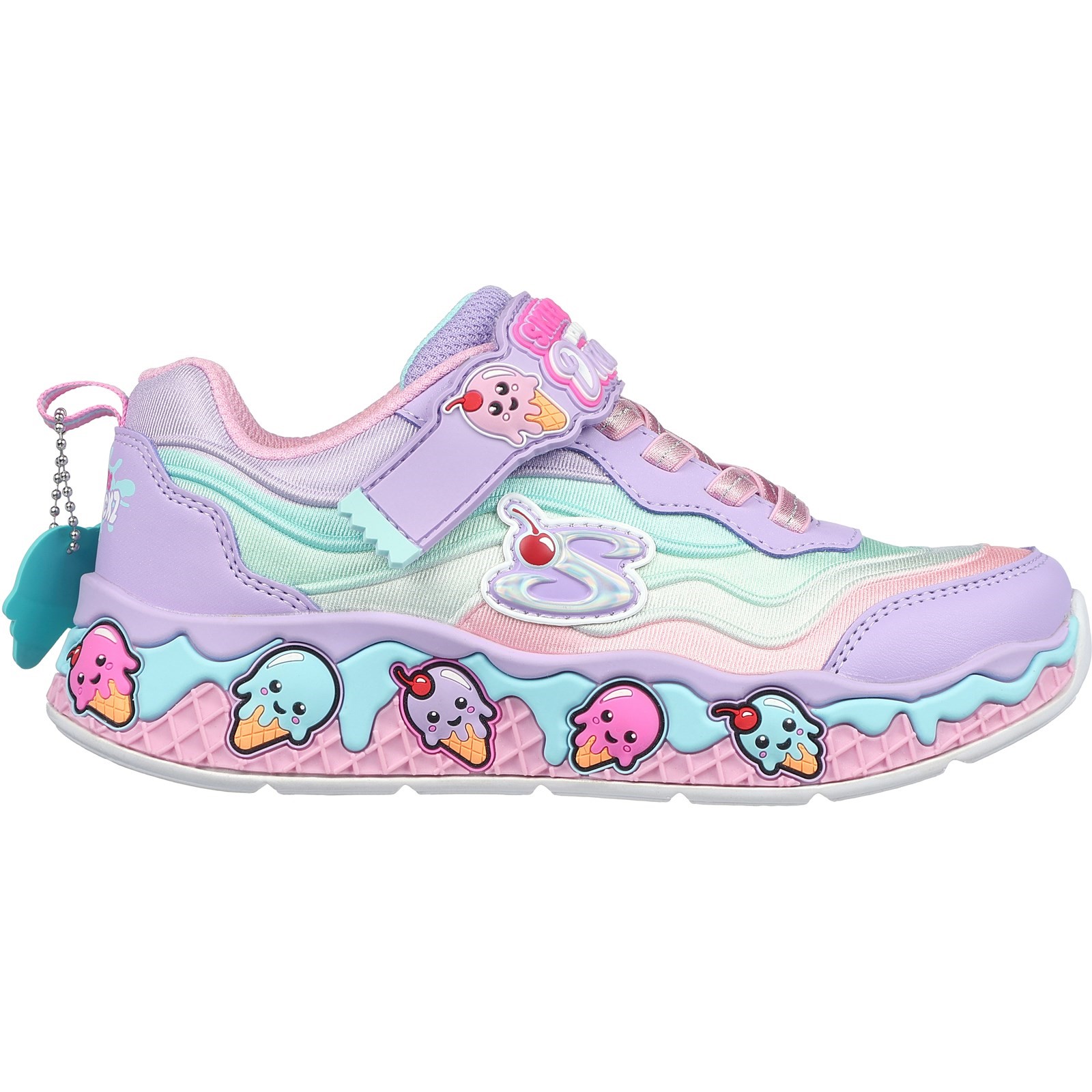 Skechers Sundae Sweeties Girls Trainers 303625L-LVMT | eBay